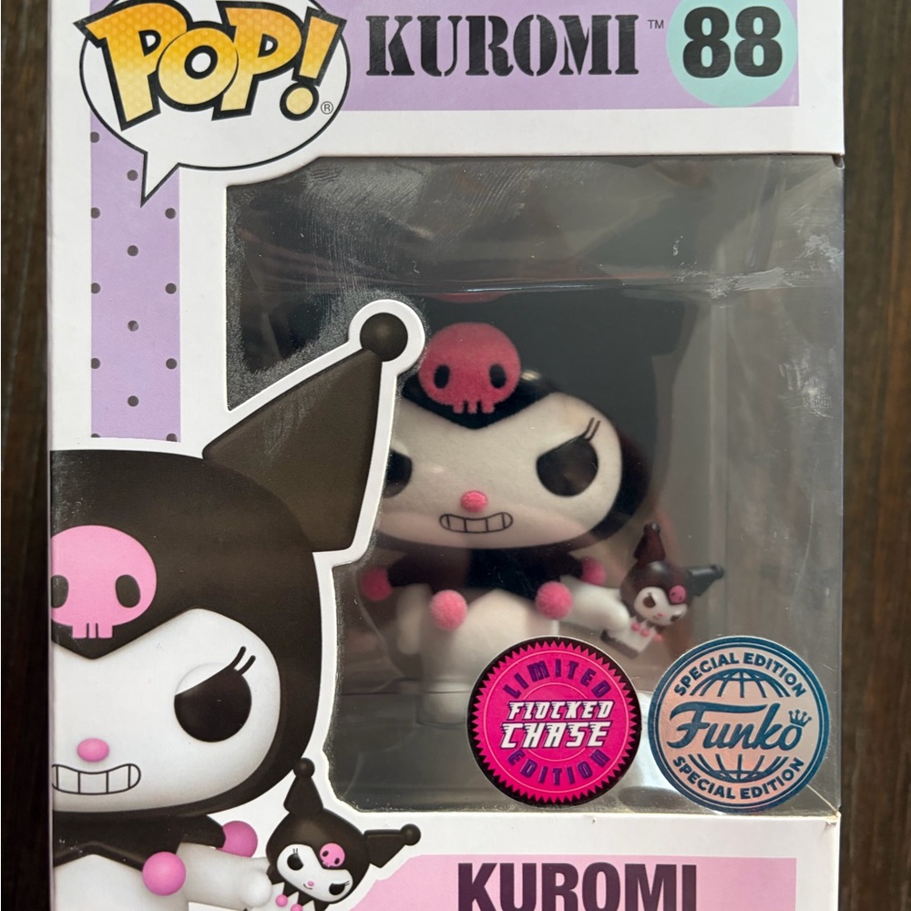 Funko Pop! Kuromi Pink, Black & White Hot Topic Exclusive